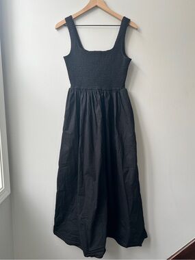wayf smocked fit & flare dress A-Line Ruffle Short Junior Prom Dress by La Femme